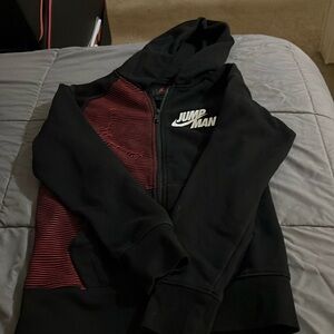 Jordan zip up hoodie
